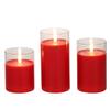 3PCS Flickering Flameless Candle Lights Kit with Controller Dynamic& Constant Bright Lighting