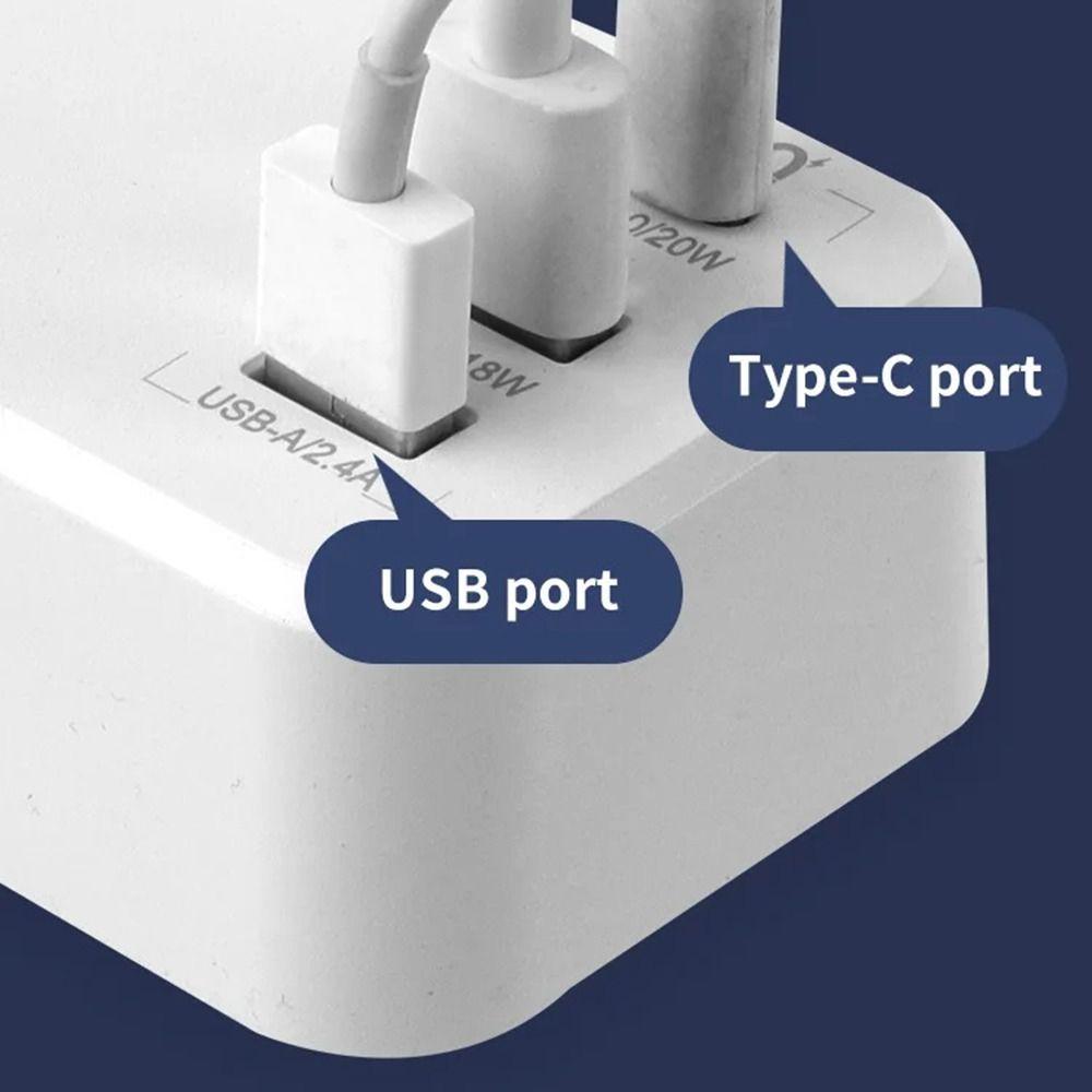 EU UK US Plug AC Outlet Power Strip Universal Plug-In Electrical Socket  Home Office