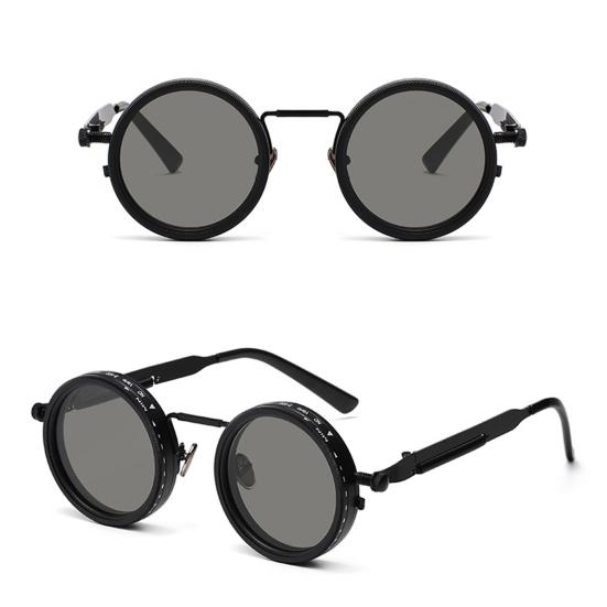 Регулируемые по тону поляризационные солнцезащитные очки 1-9 передача круглые очки с линзами с ND-фильтром для мужчин защита от УФ-лучей очки для пляжа путешествий