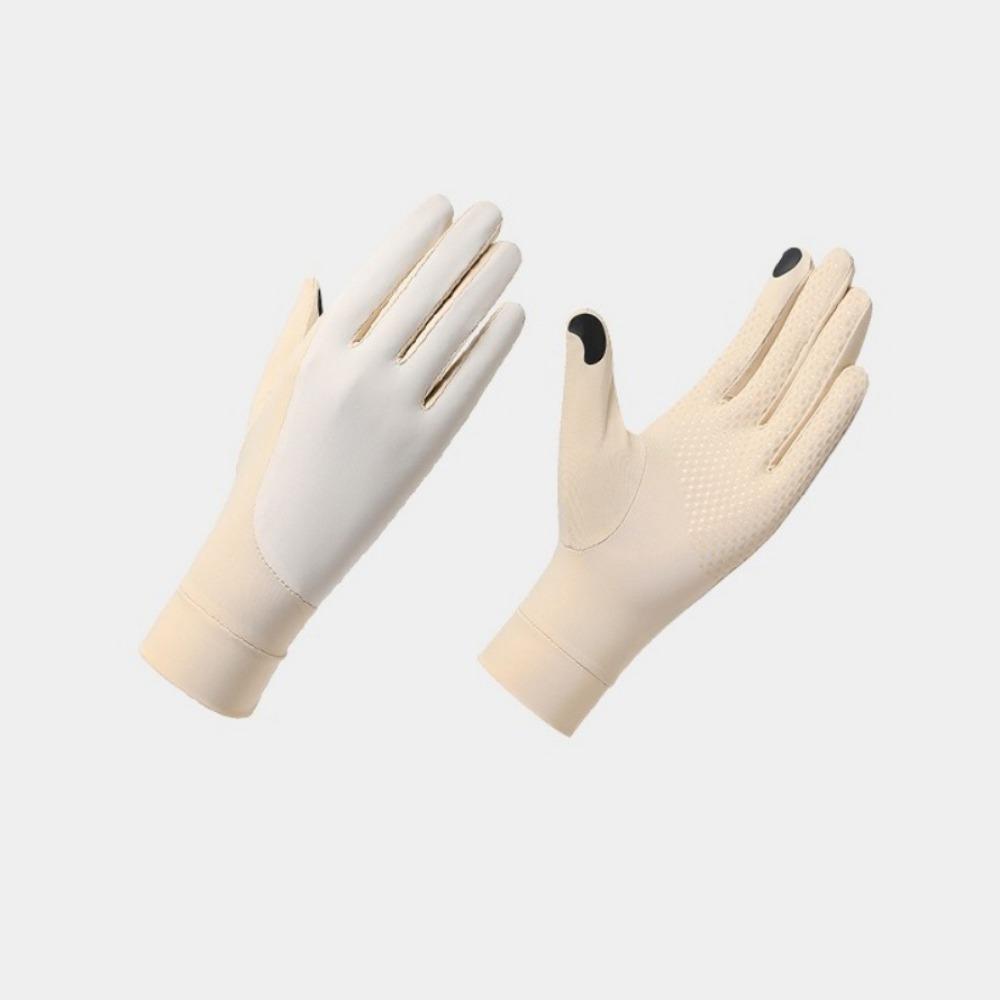 Высокоэластичные солнцезащитные перчатки для сенсорных экранов, перчатки для вождения, варежки для вождения, велоспорт