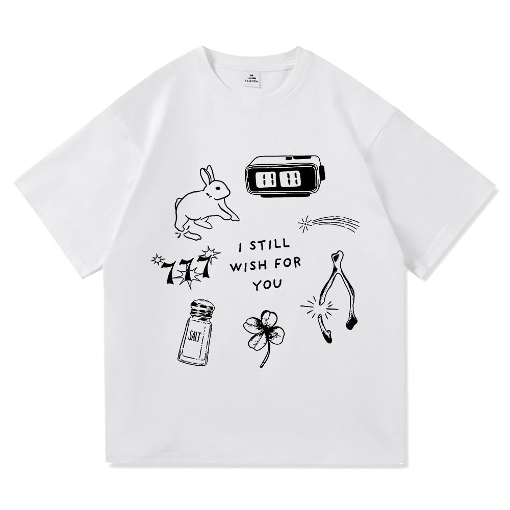 Lucky Charm Collage TShirt Wishbone Album Conan Gray Kid Krow 2026 UnisexWomen Clothing Harajuku High Quality Tops Cotton TShirts