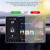 For Tesla Model 3 Y Highland 2025 HD Tempered Glass Screen With Dust-Free Film Touch Screen Protection Steel Glass Film