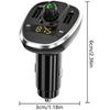 Bluetooth-compatible FM Transmitters for Car,Double USB Charging Car Adapters MP3 Music Player FM Car Kit Handsfree Call