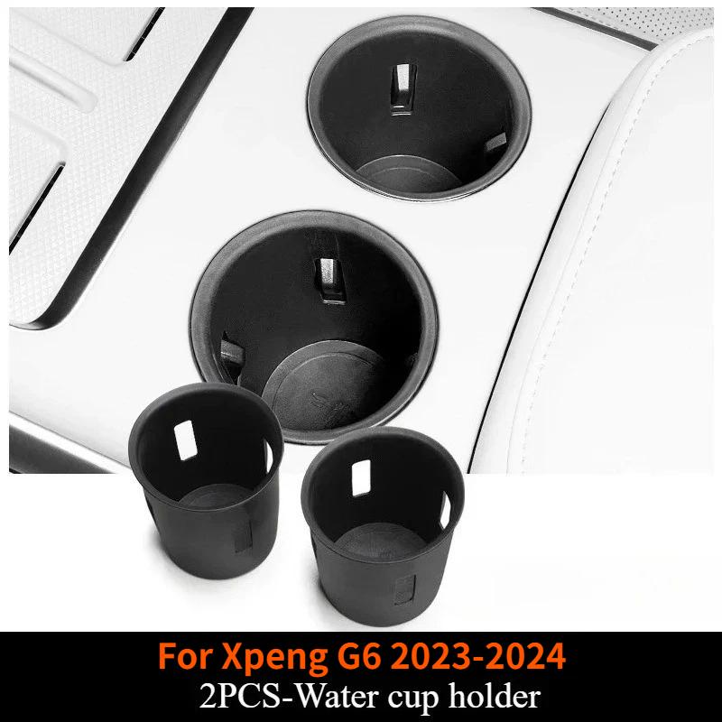 For Xpeng G6 2024 2025 Under Seat Storage Box Car Accessories Drawer Type Organizer Storage Front Seat Lower Box Case Parts