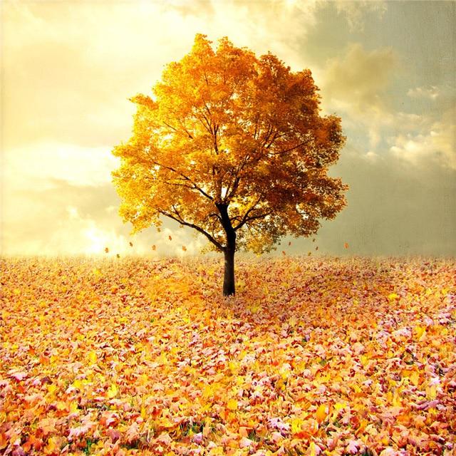 5D DIY Алмазная картина Полный круг Пейзаж Дерево Отражение Вышивка Картина Вышивка крестом