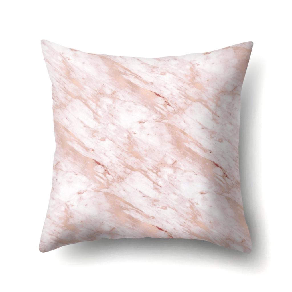 Geometric Marble Pattern Polyester Pillow Case European and American Fashion Simple Pillow Case