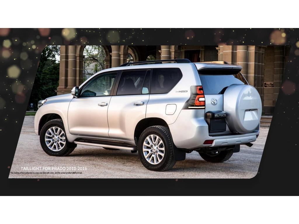 Светодиодные задние фонари с указателями поворота для 2010-2016 Toyota Lexus GX 460 Prado