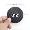 Car Coaster Water Cup Mat Anti-slip Pad Accessories for VW Volkswagen R GTI Golf 6 7 8 MK8 ID.3 4 Polo Tiguan Passat B5 Touareg