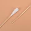 20 Pcs 20Cm Wood Cotton Swab Health Medical Clean Sticks Buds Wood Cotton Head