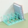 Display Desktop Bookends Plastic Divider Book Stand Self-assembly Desk Bookshelf Bookshelf