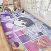 Anime Omori Bathroom Mat Anti-slip Absorb Water Long Strip Cushion Bedroon Mat Welcome Doormat