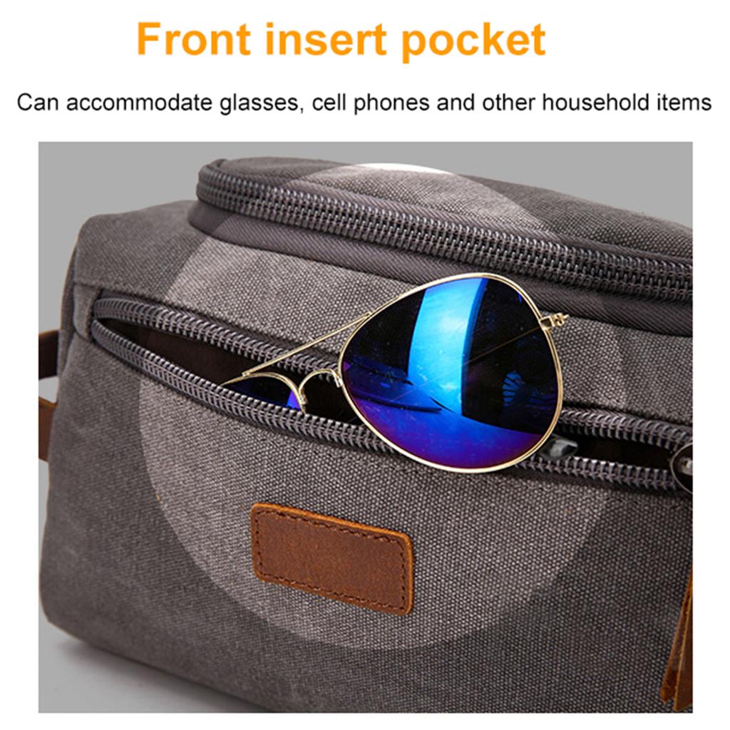 Portable Carry Travel Makeup Bag Storage Protective Cosmetic Case Zipper Organizer