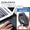 ELECOM Mouse Wireless Mouse Wireless Quiet S Size 5 Buttons Evaluation Certified Antibacterial Black EX-G 2.4GHz "AskDoctors Service" M-XGS30DBSKBK