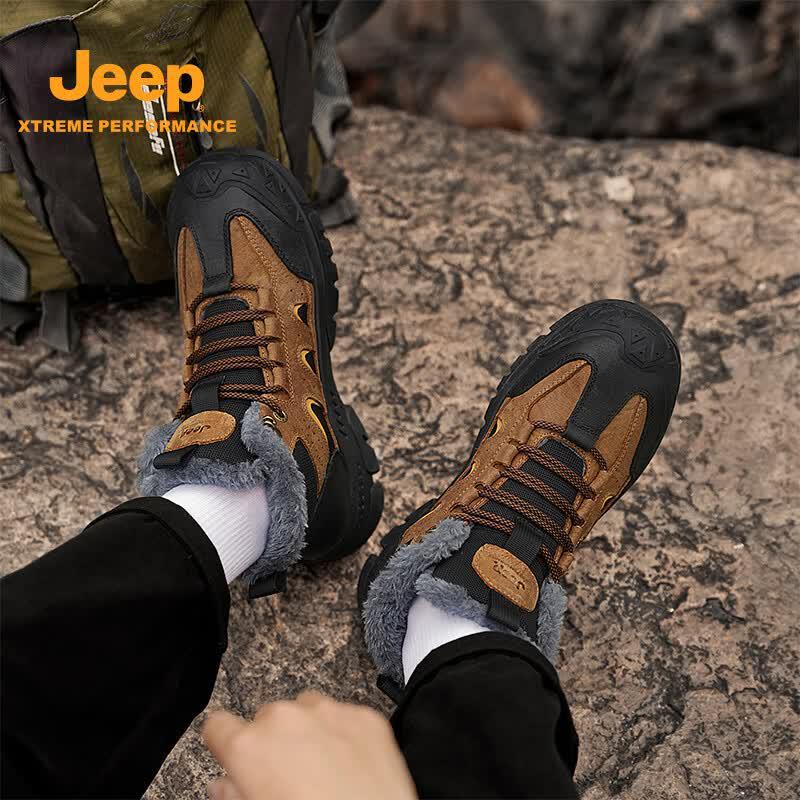 Jeep Мужские зимние ботинки для походов и работы на открытом воздухе