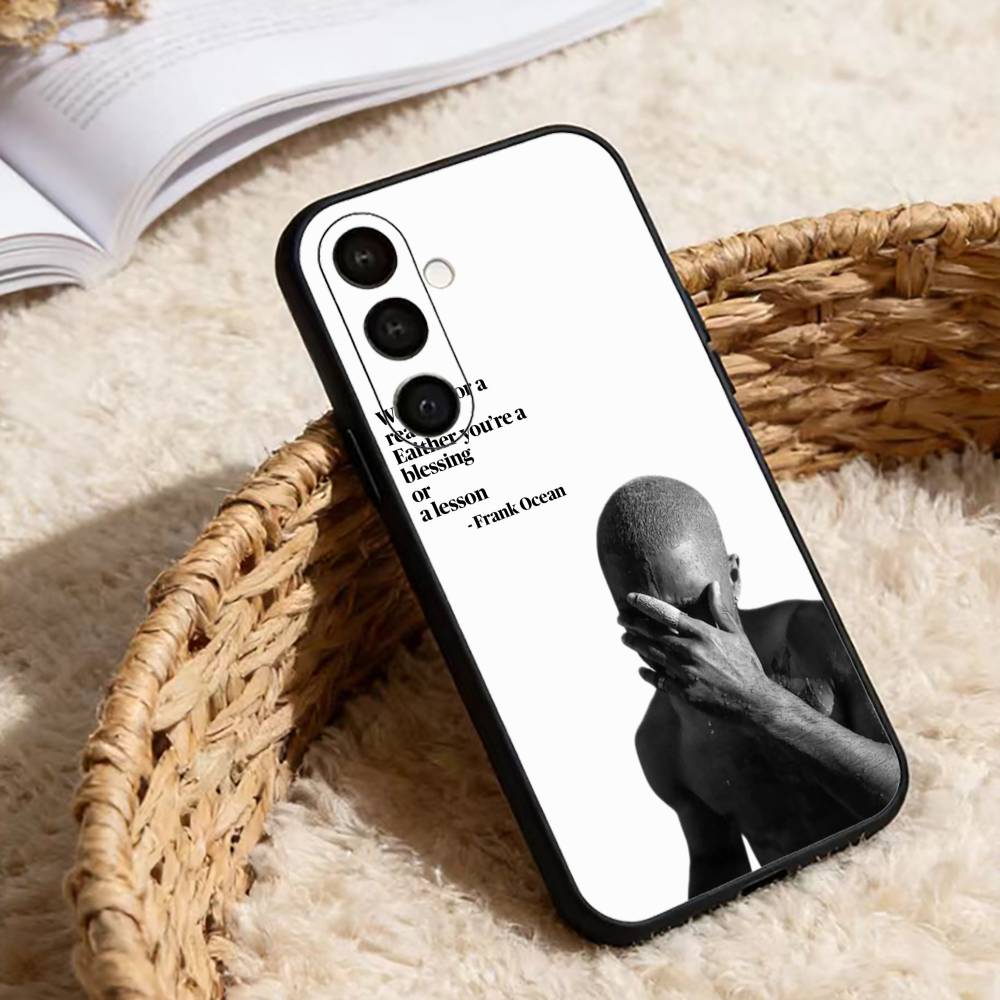 F-Фрэнк Оушен B-Blonde Чехол для телефона для Samsung Galaxy A20,21s,22,31,32,52,53,72,73,80,91 Мягкий черный корпус