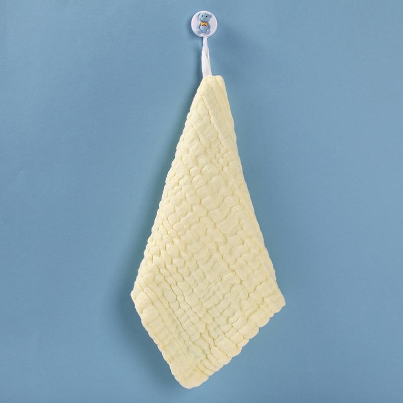 Мультяшное мягкое впитывающее 6-слойное детское марлевое банное полотенце - Детская махровая салфетка из чистого хлопка
