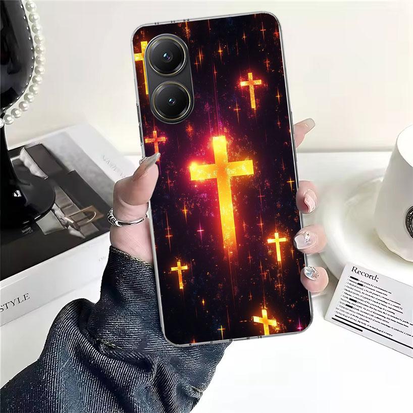 Мягкий чехол для телефона с изображением Иисуса из Библии для Xiaomi Redmi 15C 15 13C 13 Poco X5 X6 X7 F7 Ultra M7 12C 12 10 10C 9C 9A 9T 9 Fundas Poco X3 X4