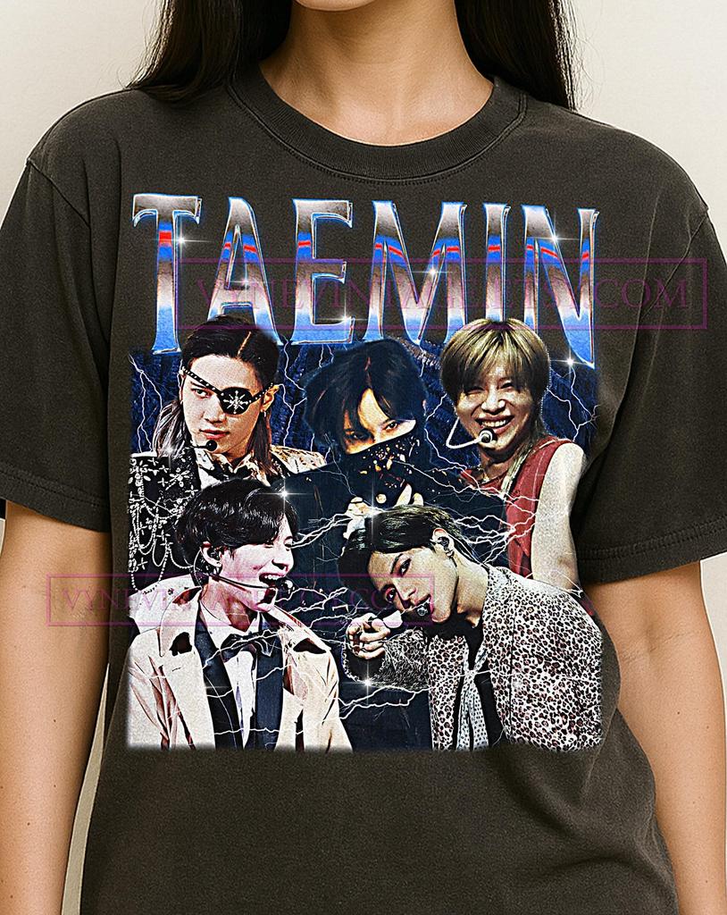 Taemin Bootleg Shirt, Vintage Kpop Idol Performer Dancer SHINee Star Tee, 90s Retro Throwback T-shirt, Taemin Sweater