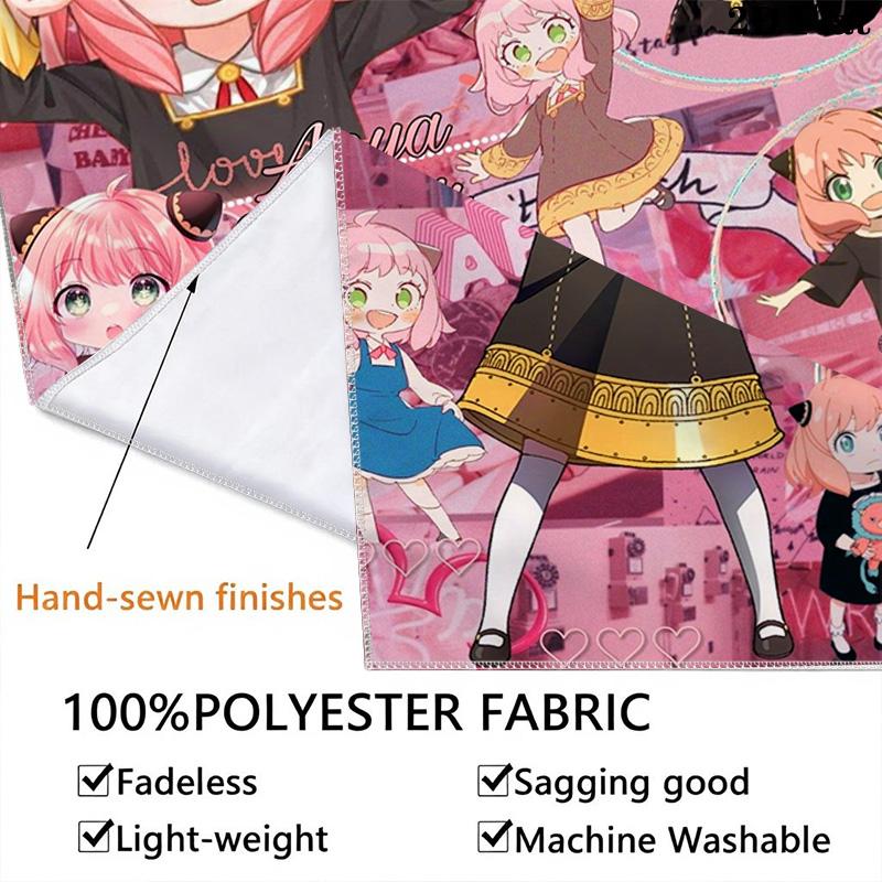 Anime Character Tapestry Wall Decorative Art Bedroom Room Dorm Tapestry Wallmounted Fashion Print Wall Covering Decoration Work Of Art Wall Decoration