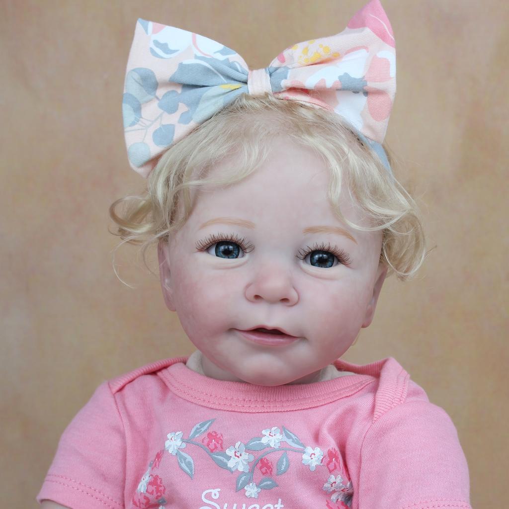 BZDOLL 3D-краска, кожа, 55 см, мягкая силиконовая кукла реборн, реалистичная игрушка принцессы для маленьких девочек, Лиза Бебе, платье, Boneca Alive, подарок