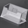 Xiaomi Clear Acrylic Business Card Holder Desktop Display Stand Office Desk Organizer For Notes Fridge Storage Container Basket Rack