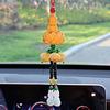 Buddha Pendant Car Hanging Ornament with Lanyard Easy To Hang Car Rear View Mirror Hanging Accessories