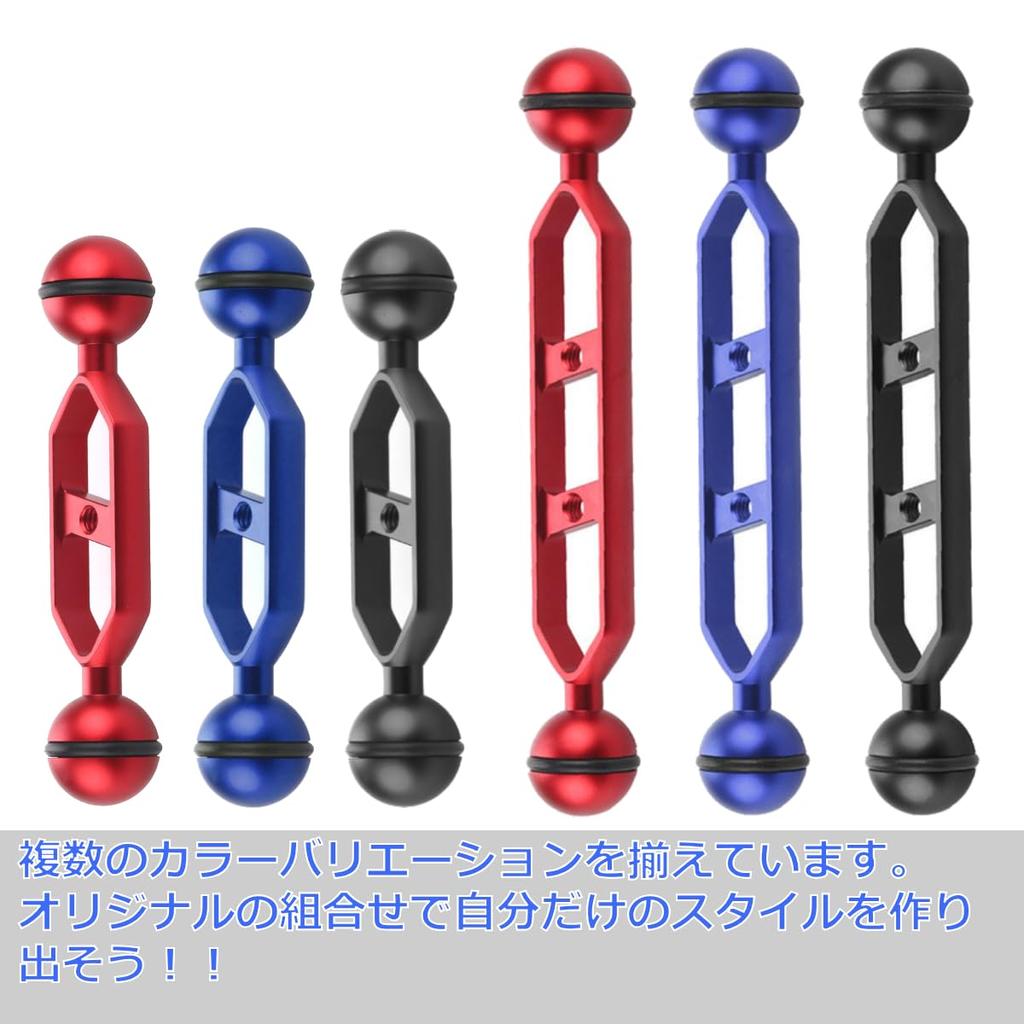 Бамбуковый рычаг шаровое соединение Легкий алюминиевый подводный фотоаппарат рукоятка для дайвинга базовая система мульти-лоток система вспышка водонепроницаемый коррозионностойкий