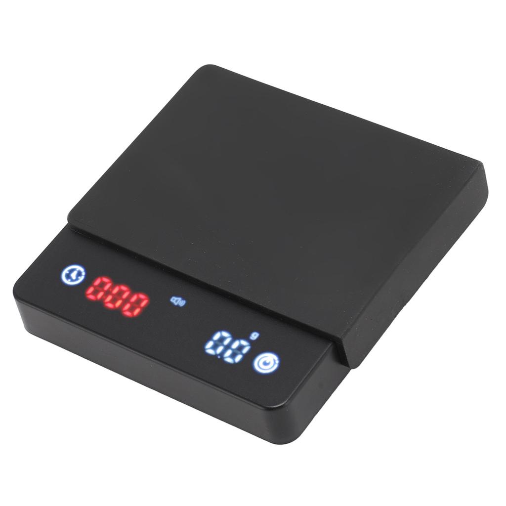 Кофейные весы Мини Перезаряжаемые Портативные Цифровые Кофейные Весы с Таймером Съемная Силиконовая Прокладка для