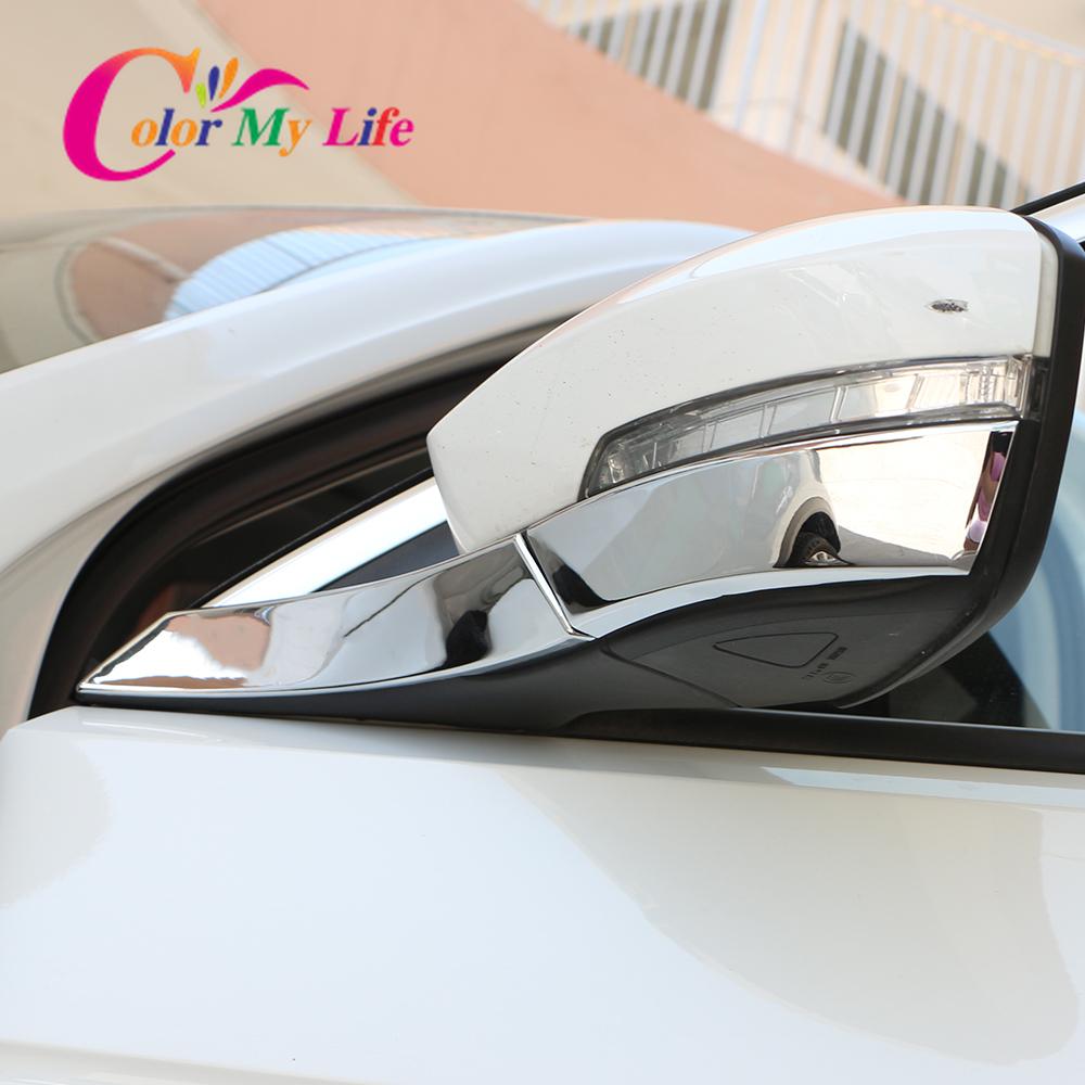 Наклейка на боковое зеркало заднего вида автомобиля, наклейка на рамку для Volkswagen VW T-ROC TROC 2018 2022 2023
