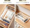 Roseelk Expandable Cutlery Case and Drawer Divider Cutlery Storage Small Item Storage Easy To Clean Easy To Clean Organization Tray Tableware Storage