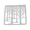 Square Frame Forest Metal Silvery Stencil Embossing Cutting Dies For Diy Scrapbooking Paper Album Cards Making