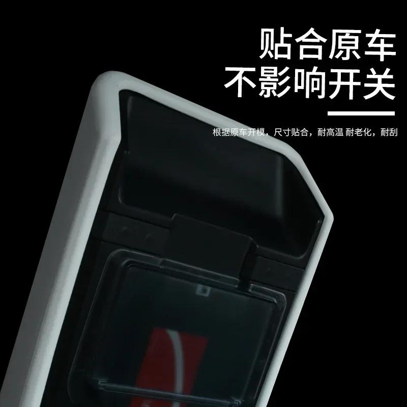 Для Tesla Model 3 Y 2025 2025 Аксессуары Подлокотник Защитная крышка коробки Белый Мягкий TPE Центральная консоль Панель Pad Model3 Highland