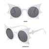 UV 400 Protection Bat Shaped Sunglasses Rimless Goth Sun Glasses  Cosplay/Disco Party