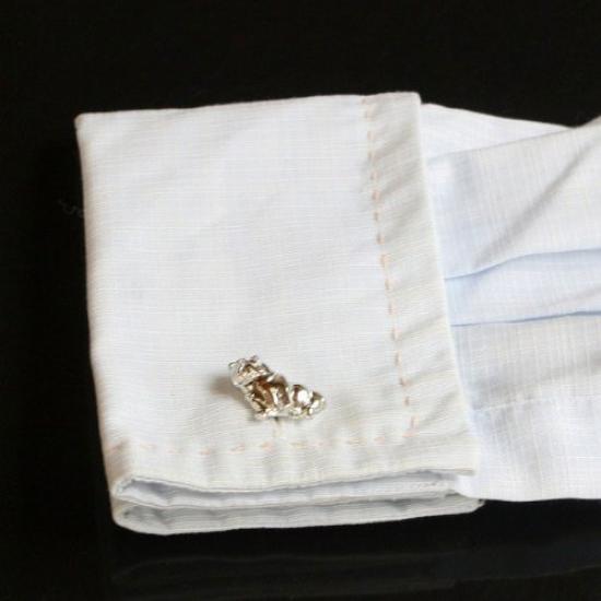 Мастерская запонок Камакура Запонки Бульдог cf1072