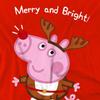 Peppa Pig Childrens/Kids George Pig Reindeer T-Shirt