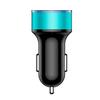 Портативный двойной USB светодиодный цифровой дисплей с быстрой зарядкой 5 В 3.1 А адаптер автомобильного зарядного устройства