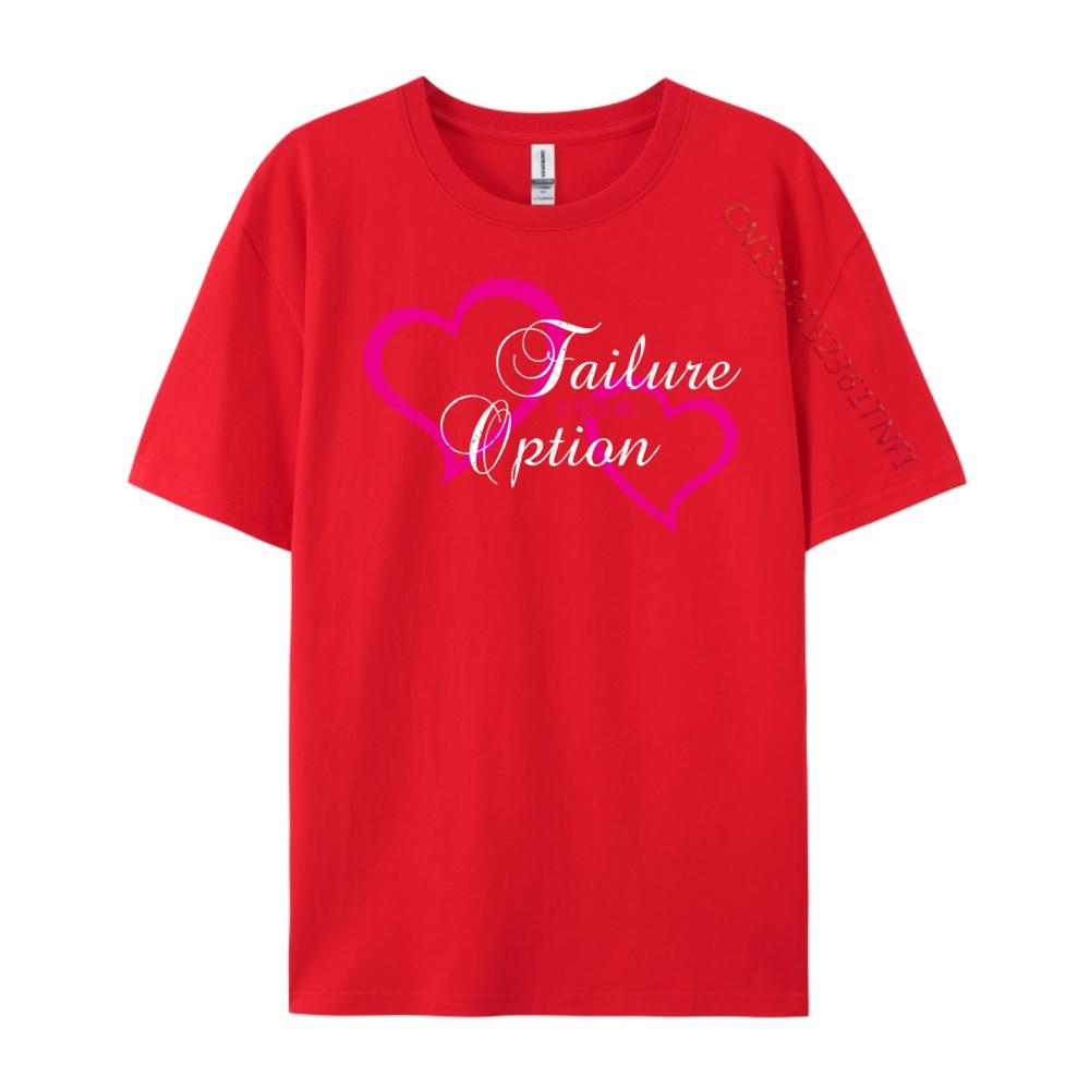 Funny Statement Designsfailure Is Not An Option Design Motivational Quote Graphic Shirts Men Men's Clothing Deals