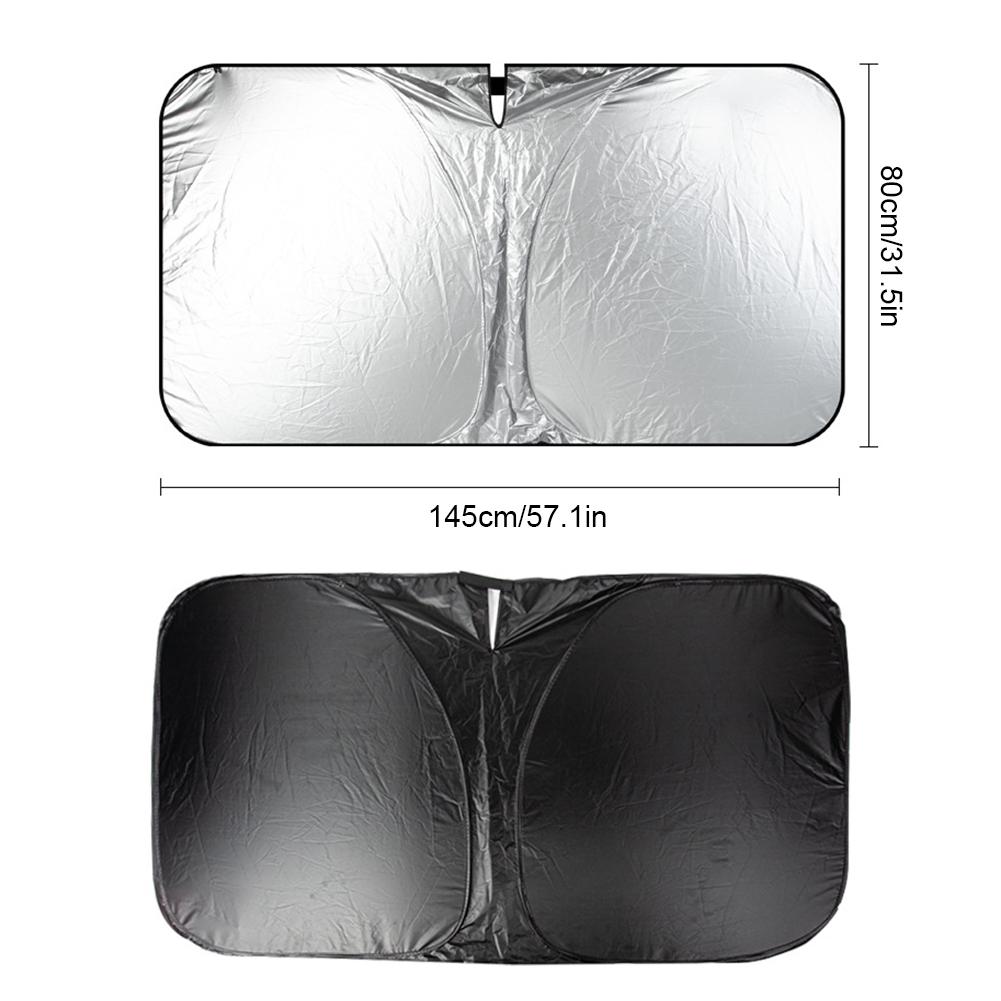 Front Window Parasol Coche Foldable Front Window Protection Parasol UV Protection Car Windshield Sun Shade for Sedan SUV Vehicle