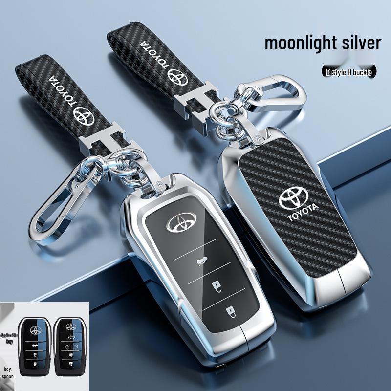 Футляр для ключа Toyota: Подходит для Prius, Mirai, Corolla, Camry и RAV4.