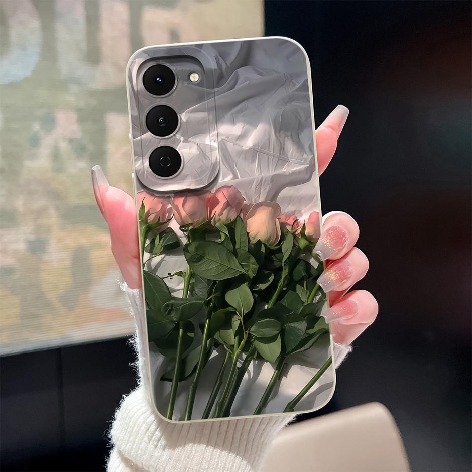 Мультяшный Чехол-Кот Для Tecno Spark 40 Pro Plus 40C 4G Мягкий Силиконовый Ударопрочный Бампер Чехол Для TecnoSpark40 40Pro Plus 40C Fundas