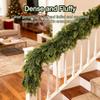 Christmas Green Cedar & Pine Branch Ornament