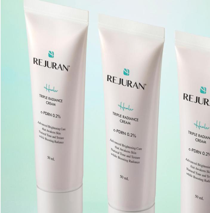Rejuran Крем Healer Triple Radiance – 3-ступенчатый осветляющий уход для очищения от меланина
