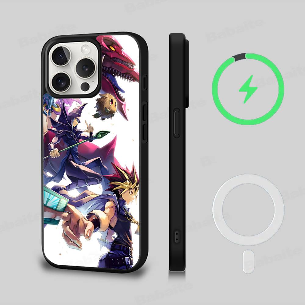 Anime Yu-Gi-Oh! For Magsafe Magnetic Phone Case For IPhone 17 16 Pro Max 15 Plus 14 13 12 11 Cover