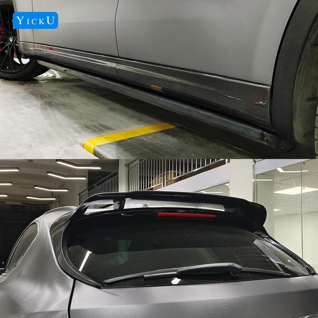 Maserati Levante Карбоновый Сплиттер, Диффузор, Расширители, Панели, Дефлекторы, Спойлер на Капот и Крышу
