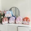 2024 Luminous Cartoon Rabbit Kids' Backpack - Cute Eggshell Design for Boys & Girls