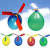 1 Set Classic Balloon Airplane Helicopter For Kids Children Flying Toy Gift Outdoors Toys