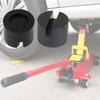 Car Reinforced Rubber Jacking Lift Pad For Secure Vehicle Elevations In Professional Repairs Compact Design Easy Storage