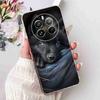Для Realme 12 Pro RMX3842 6.7" Летний Лотос Милый Кот Мягкий Силиконовый ТПУ Чехол Для Realme 12Pro+ 12Pro Plus RMX3840 Защитный Бампер