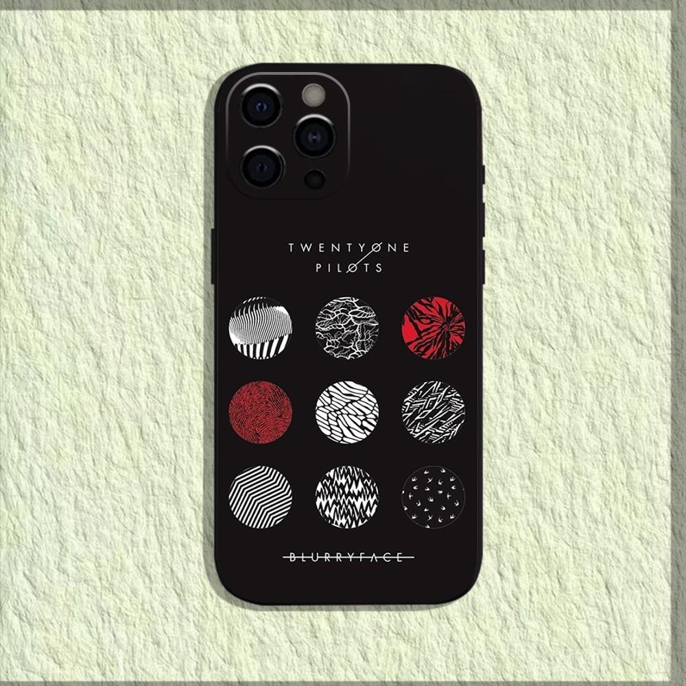 Чехол для телефона T-Twenty O-One Pilots для iPhone 16,15,14,13,12,11,Pro,X,XS,Max,XR,Plus,Mini Мягкий Черный Чехол