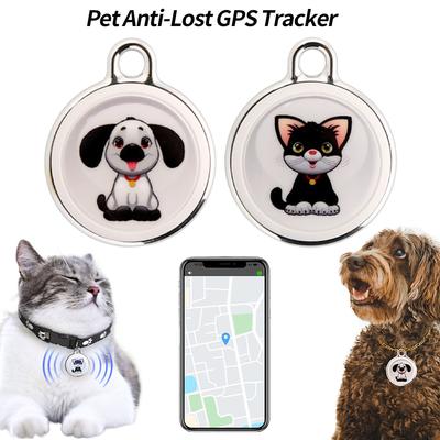 GPS-трекер Anti-Lost, локатор, искатель, совместимый с Bluetooth, умный трекер активности для собак, кошек, детей, домашних животных, брелок, кошелек, багаж